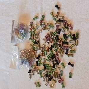 Vintage hair decorating